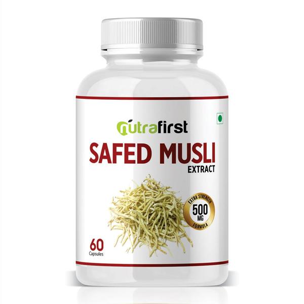 Nutrafirst Safed Musli Extract Capsule 60's