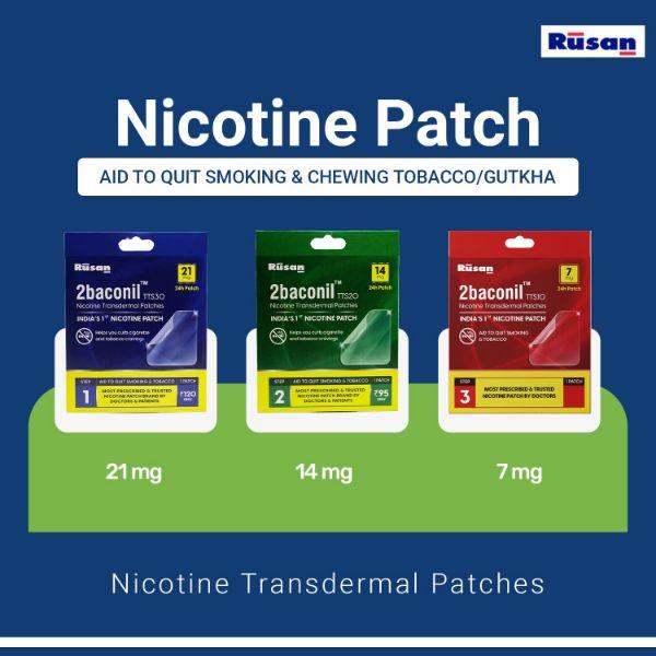 chewing tobacco nicotine patch Stop Smoking Aid Clear Patches Step 2 - 14ct Buy Nicotine Pouches - Bold