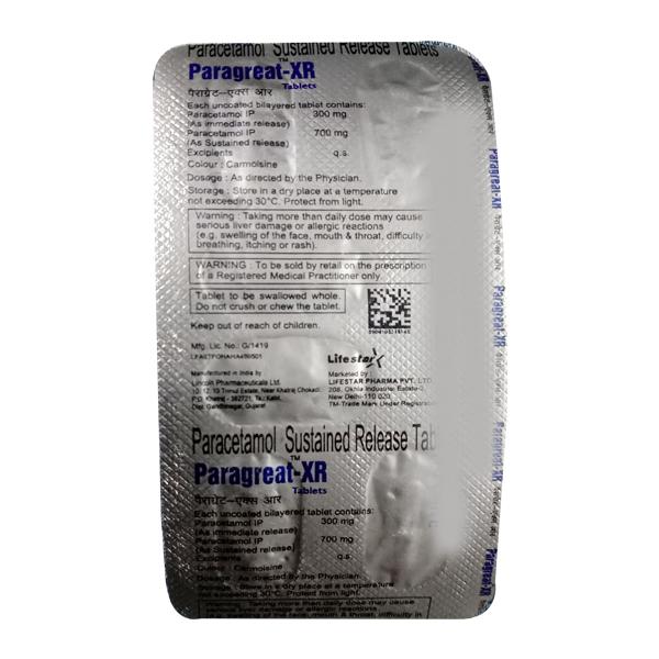 Paragreat XR Tablet 6'S