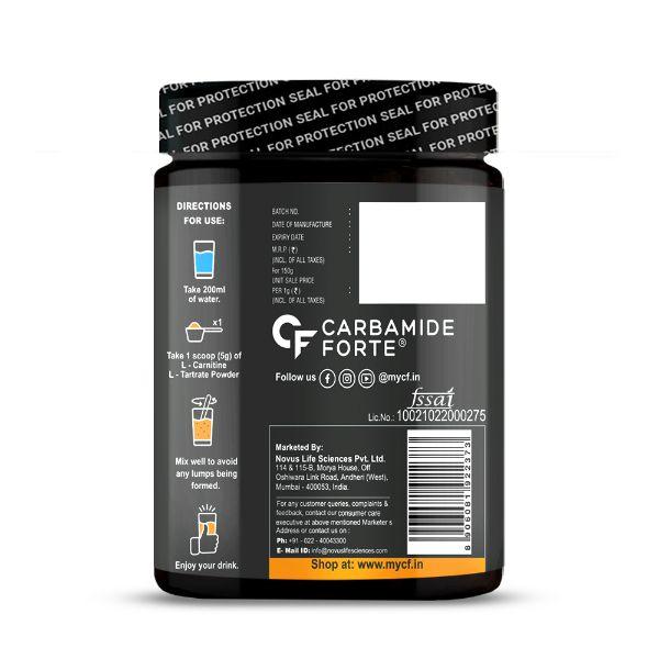 l carnitine tartrate pre or post workout Buy Carbamide Forte L Carnitine L-Tartrate 1000mg Vegetarian Capsules powder is formulated with natural flavors and is suitable for unisex use. L-Carnitine as Pre-Workout Supplement: Guide