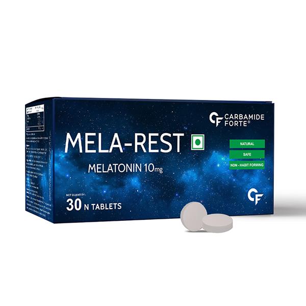 CF Mela-Rest Melatonin 10 mg Veg Tablets 30's Online at Best Price ...