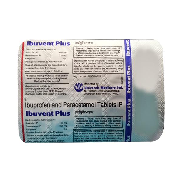 IBUVENT PLUS Tablet 10's