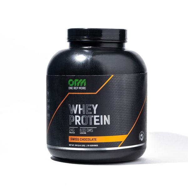 One Rep More-Whey Protein Powder- Swiss Chocolate 2000gm