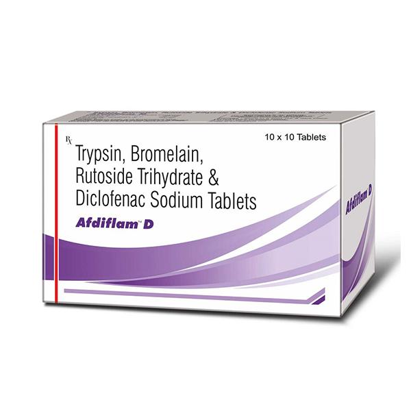 Afdiflam D Tablet 10'S Price, Uses, Side effects, Substitutes | Netmeds