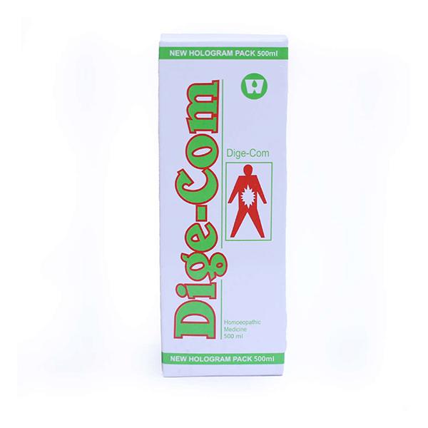 Dr.Wellmans Dige-Com Syrup 500 ml - Natural Digestive Health Support ...