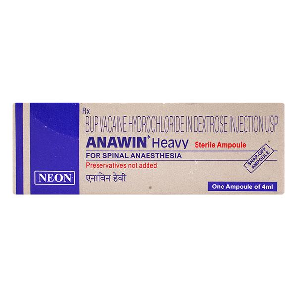 Anawin Heavy Injection 4ml Price, Uses, Side effects, Substitutes | Netmeds