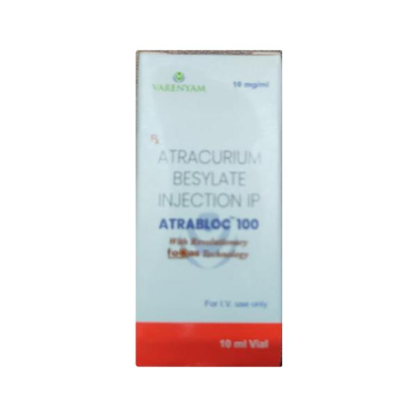 ATRABLOC 100 Injection 10ml (N) : Uses, Side Effects, Price | Netmeds