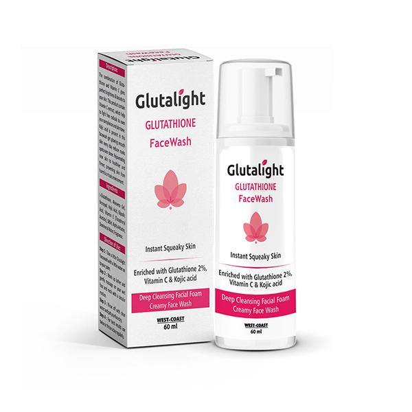 glutathione face wash price Glutalight Glutathione Deep Cleansing Foaming Face Wash 60 ml Online at  Discounted Price
