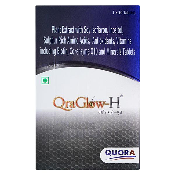QRAGLOW H Tablet 10's Price, Uses, Side effects, Substitutes | Netmeds