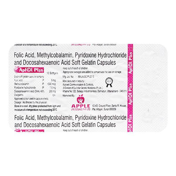 APFOL PLUS Softgel Capsule 10's : Uses, Side Effects, Price | Netmeds