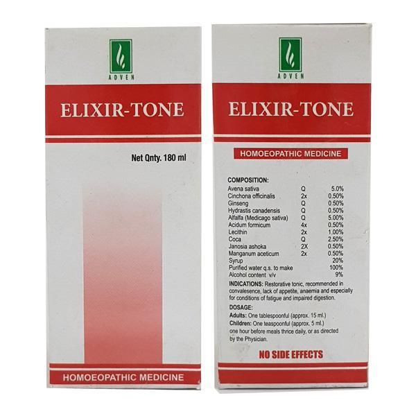 Adven Elixir-Tone Tonic 180 ml online at best price-Homeopathy