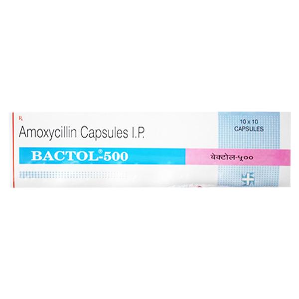 BACTOL 500 Capsule 10's