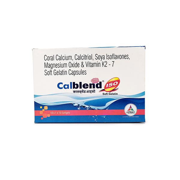 CALBLEND ISO Soft Gelatin Capsule 10's Price, Uses, Side effects ...