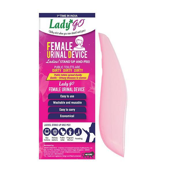 Buy LadyGo Female Urinal Device-Pink 1's Online at Discounted Price ...