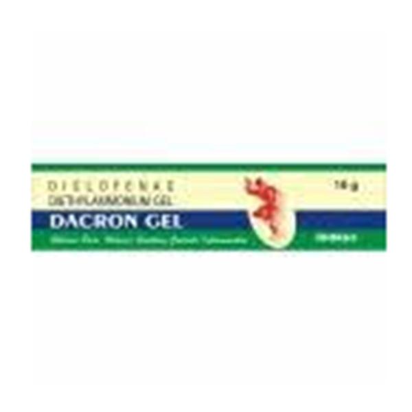 Buy DACRON Gel 30gm Online at Upto 25% OFF | Netmeds