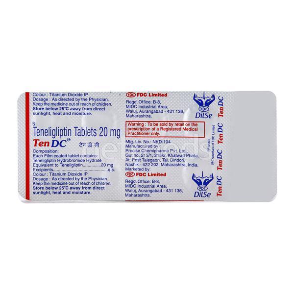 Tendc 20mg Tablet 10'S