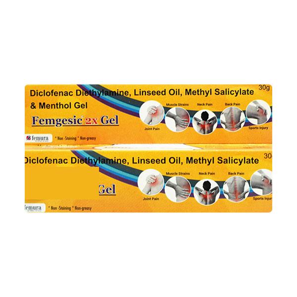 FEMGESIC 2X Gel 30gm Price, Uses, Side effects, Substitutes | Netmeds