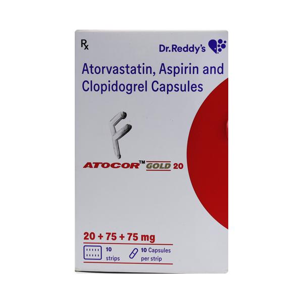 ATOCOR GOLD 20 Capsule 10's