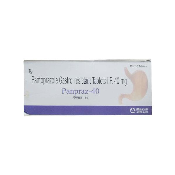 Buy PANPRAZ 40 Tablet 10's Online at Upto 25% OFF | Netmeds