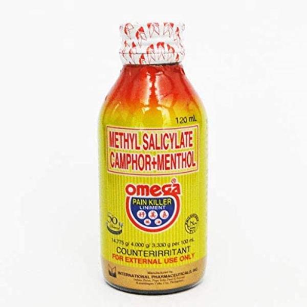 Omeha Pain Killer Liniment (Methyl Salicylate Camphor + Menthol) 120 ml (N)
