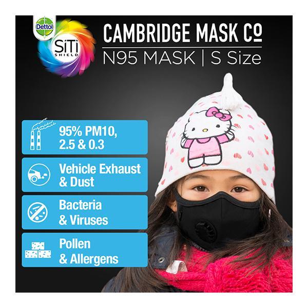 Dettol Cambridge Basic N95 Mask - Anti Virus, Reusable & Washable ...
