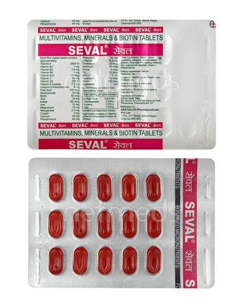 Seval Tablet 15'S : Uses, Side Effects, Price | Netmeds