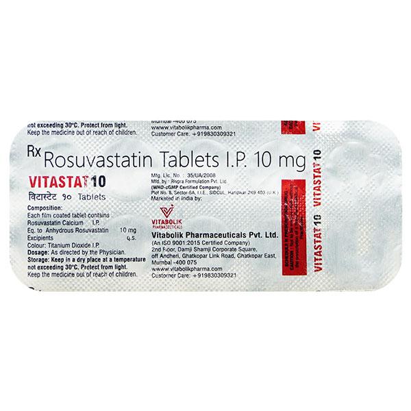 VITASTAT 10mg Tablet 10's