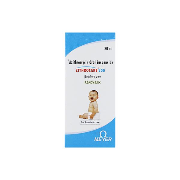 Zithrocare 200mg Readymix Suspension 15ml