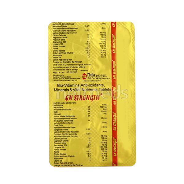 EN Strength Tablet 10'S : Uses, Side Effects, Price | Netmeds