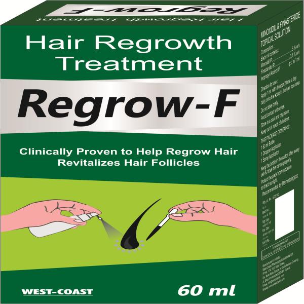 Buy REGROW F Solution 60ml Online at Upto 25% OFF | Netmeds