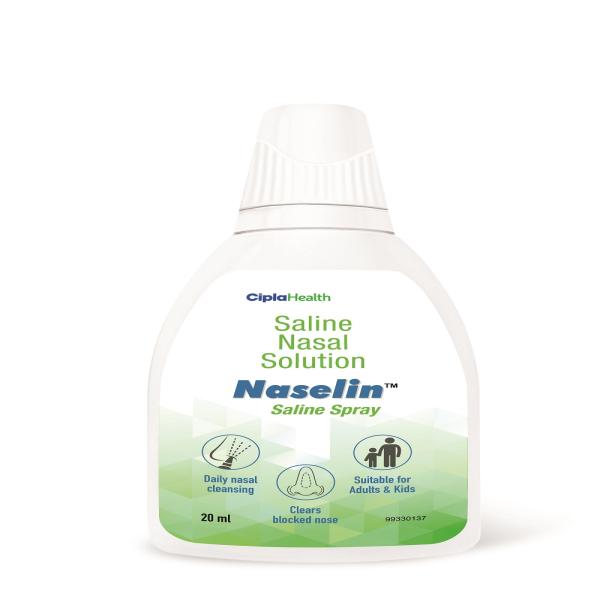 Naselin Saline Spray 20 ml Online at Discounted Price | Netmeds