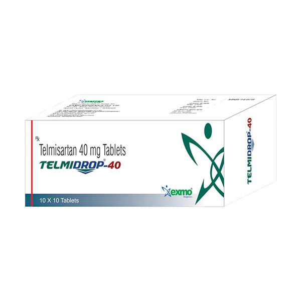 TELMIDROP 40 Tablet 10's