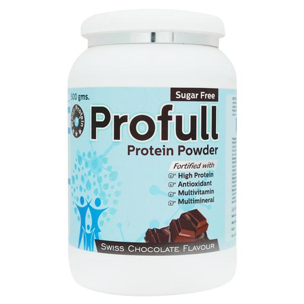 PROFULL SWISS CHOCOLATE FLAVOUR PROTEIN Powder 500gm Price, Uses, Side ...