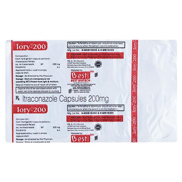 IORY 200 Capsule 10's