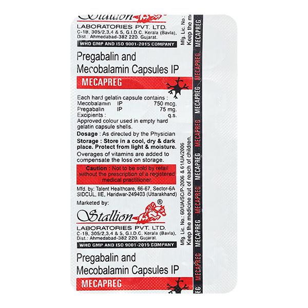 MECAPREG Capsule 10's Price, Uses, Side effects, Substitutes | Netmeds