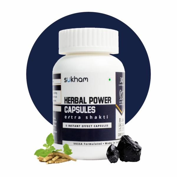 Buy Sukham Herbal Power Capsule 30's Online at Discounted Price | Netmeds