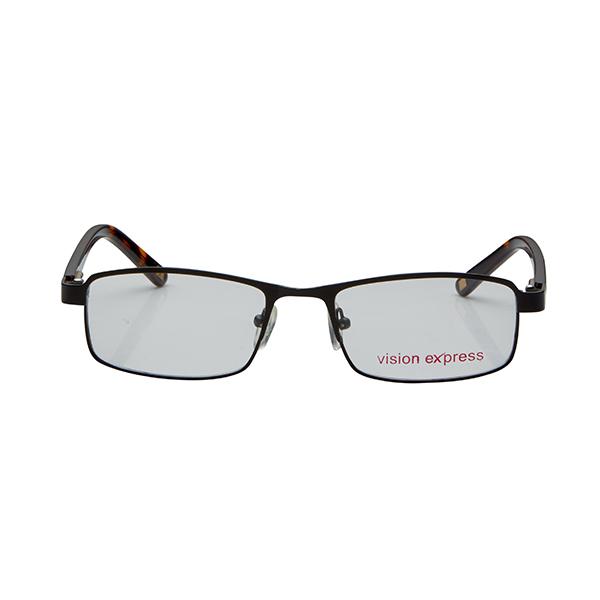 Buy Vision Express 28930 Black Rectangle Eyeglasses (Including Anti ...