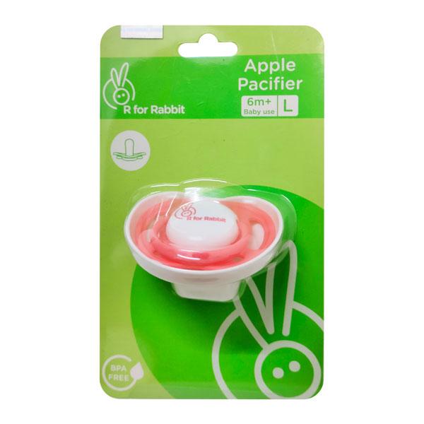 R For Rabbit Baby Apple Pacifier (L) (6+ Months) 1's Online at Best ...