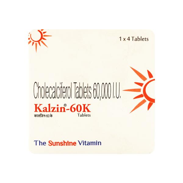 Kalzin 60K Tablet 4's