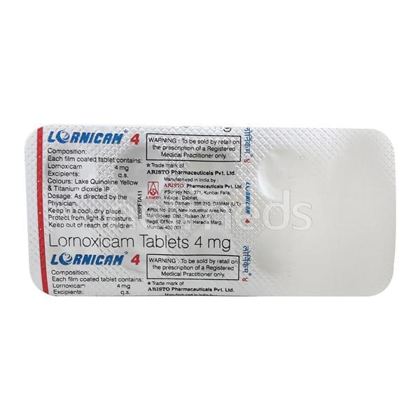 Lornicam 4mg Tablet