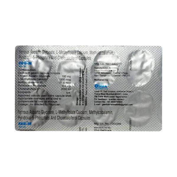 FAG M Capsule 10's Price, Uses, Side effects, Substitutes | Netmeds