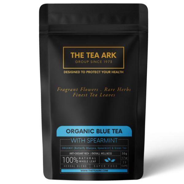 The Tea Ark Organic Blue Tea Powder - Spearmint 50 gm Online at Best ...