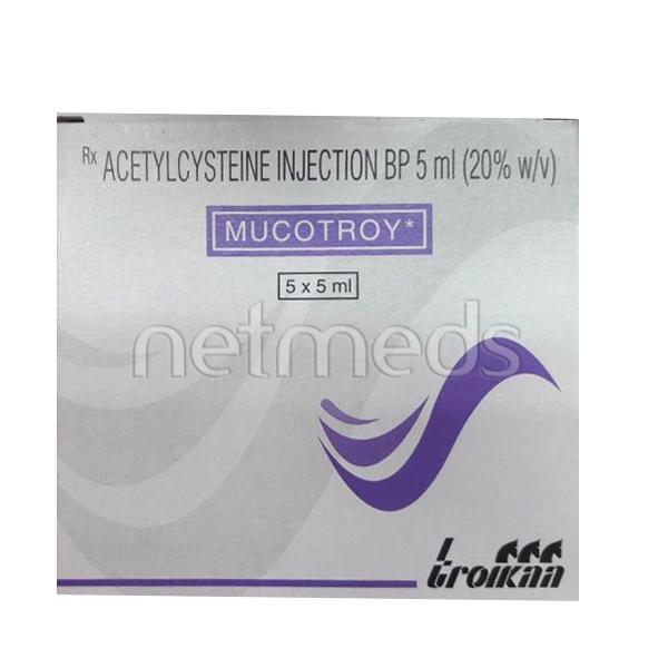 Mucotroy Injection 5ml : Uses, Side Effects, Price | Netmeds