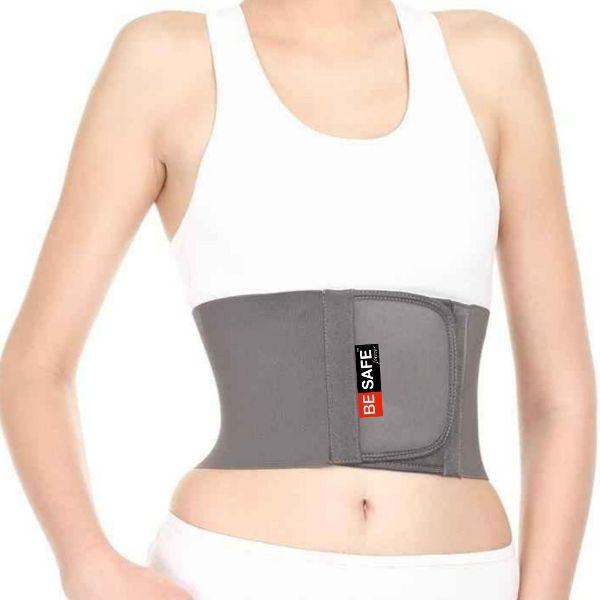 Be Safe Forever Rib Support Chest Binder - Grey (M)