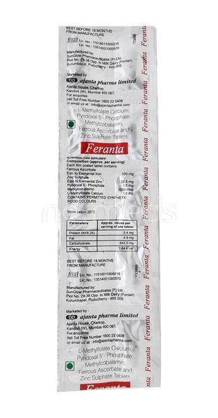 Feranta Tablet 10'S