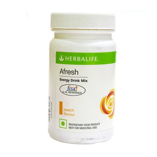 Herbalife Afresh Energy Drink Powder Peach 50Gm