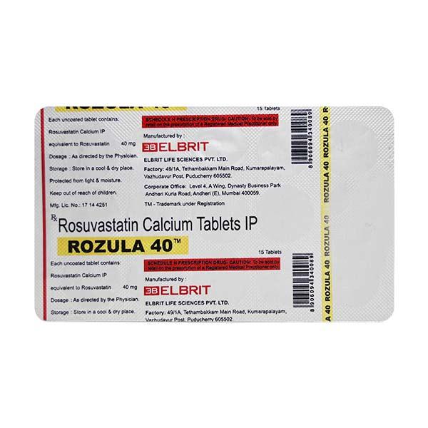ROZULA 40mg Tablet 15's