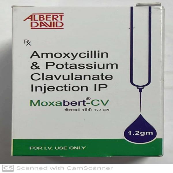 MOXABERT CV 1.2gm Injection 1's