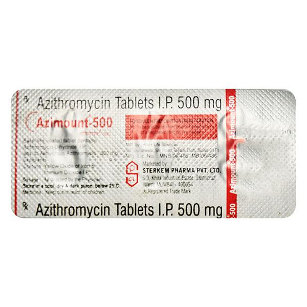 AZIMOUNT 500 Tablet 3's
