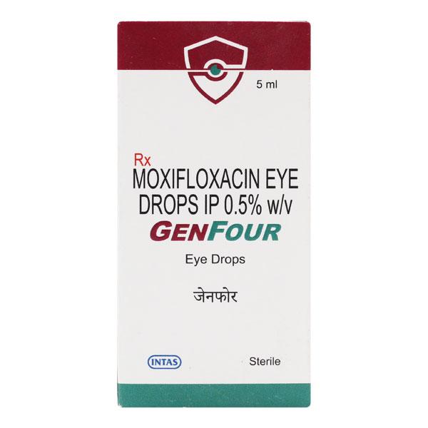 GENFOUR Eye Drops 5ml Price, Uses, Side effects, Substitutes | Netmeds